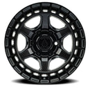 17x9 Arena Wheel Torque Satin Black Wheel 6x135 ET1 CB87.12