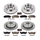PowerStop Z23 Daily Driver Carbon-Fiber Ceramic Brake Pad and Drilled & Slotted