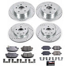 PowerStop Z23 Daily Driver Carbon-Fiber Ceramic Brake Pad and Drilled & Slotted