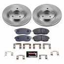 PowerStop Track Day High-Performance Brake Pad and Rotor Kit