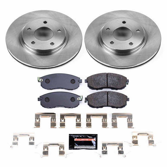 PowerStop Track Day High-Performance Brake Pad and Rotor Kit