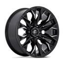20x9 Fuel Off-Road D803 Flame Black 6x139.7 ET1 CB106.1 Wheel Rim