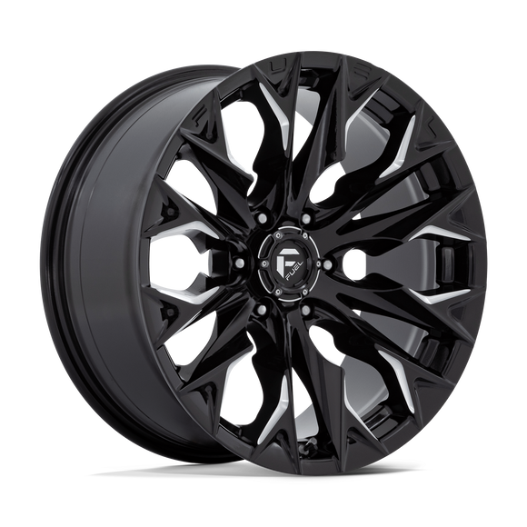 20x9 Fuel Off-Road D803 Flame Black 6x139.7 ET1 CB106.1 Wheel Rim