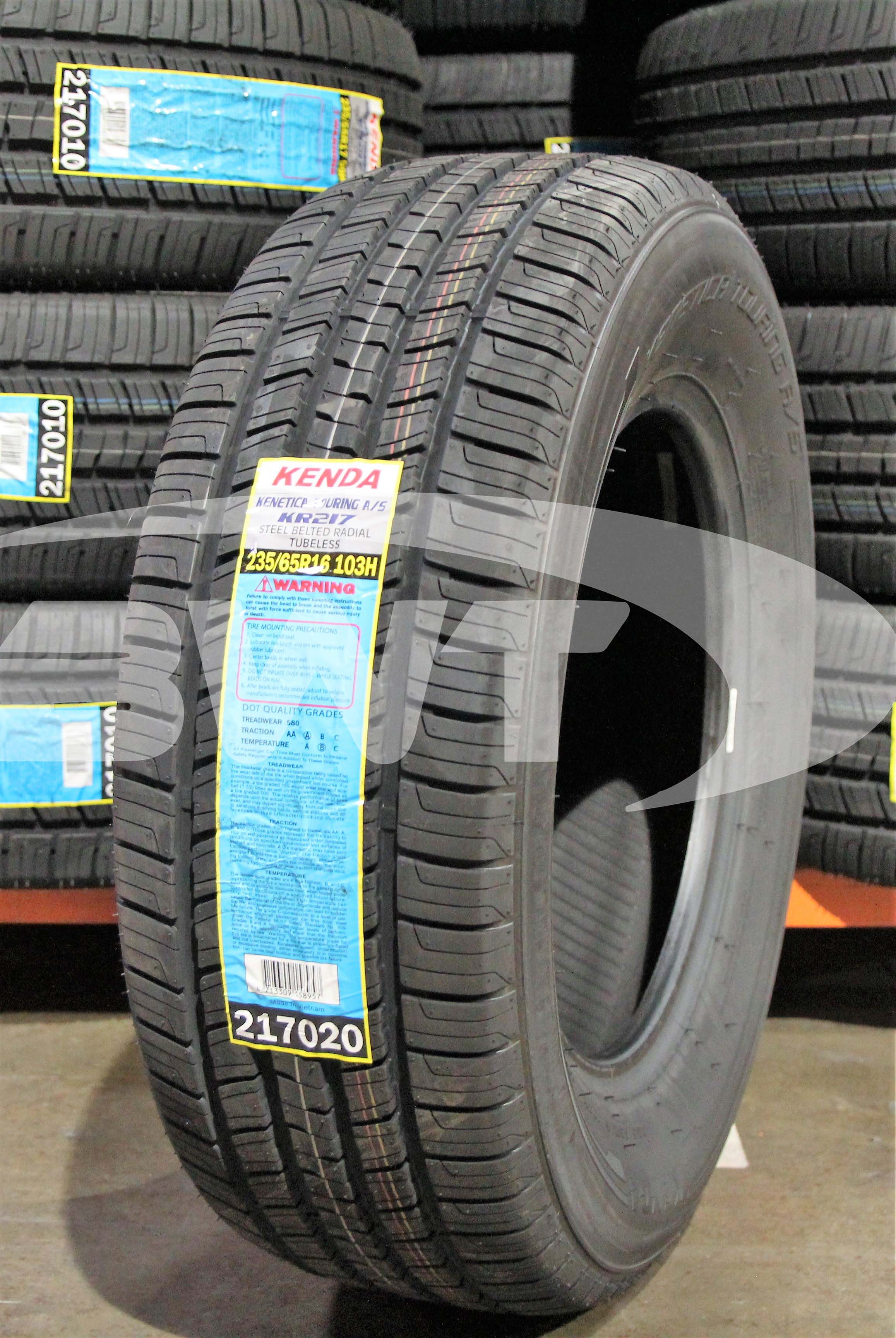 Kenda Kenetica Touring AS KR217 Tire(s) 235/65R16 103H SL 235/65-16 2356516