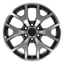 20" Replica Wheel CV92 Fits GMC Sierra Rim 20x9 Machined Wheel