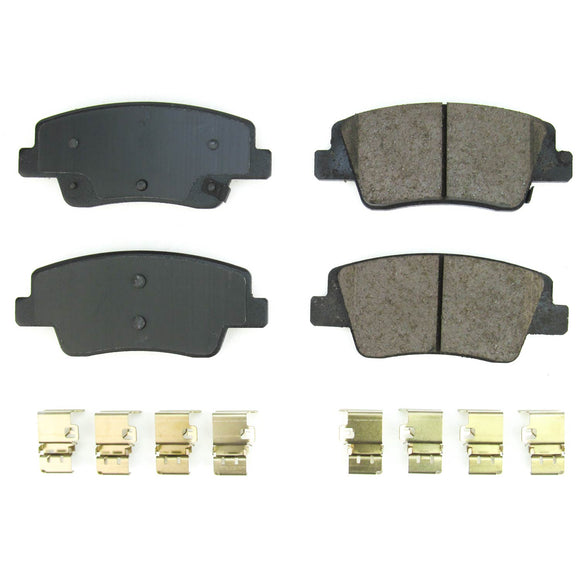 PowerStop Z17 Evolution Ceramic Brake Pads With Hardware