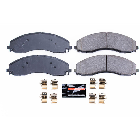 PowerStop Z23 Evolution Sport Carbon-Fiber Brake Pads With Hardware