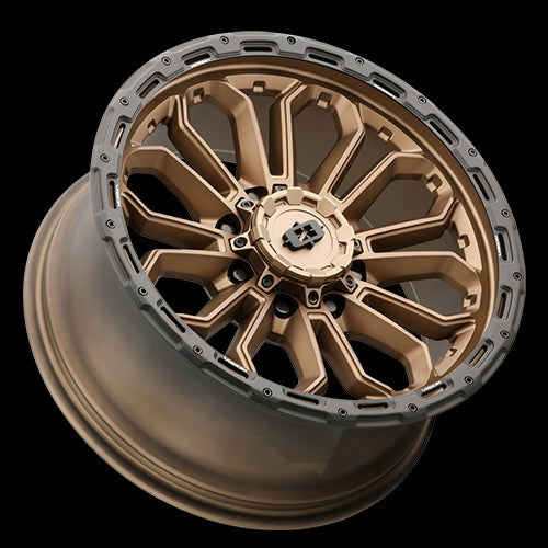 17x9 Vision 405 Korupt Satin Bronze 8x170 ET12 Wheel Rim