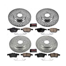 PowerStop Z23 Daily Driver Carbon-Fiber Ceramic Brake Pad and Drilled & Slotted
