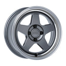 15x8 Kansei K12GM KNP Gloss Gunmetal 4x100 ET25 CB73.1 Wheel