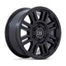 18X8 Black Rhino Yellowstone Matte Black 6X130 ET48 Wheel Rim