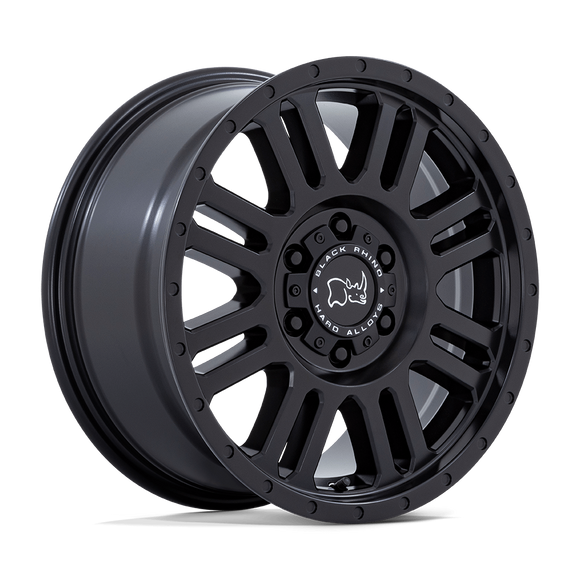 18X8 Black Rhino Yellowstone Matte Black 6X130 ET48 Wheel Rim