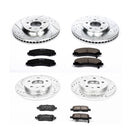 PowerStop Z23 Daily Driver Carbon-Fiber Ceramic Brake Pad and Drilled & Slotted