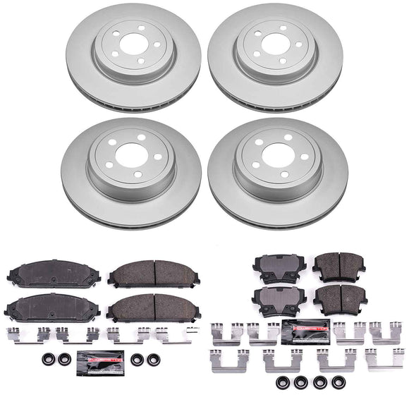 Z23 Daily Driver Premium Carbon-Fiber Ceramic Brake Pad and Fully Coated Rotor K