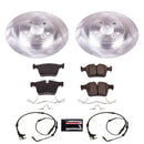 PowerStop OE Stock Replacement Low-Dust Ceramic Brake Pad and Rotor Kit