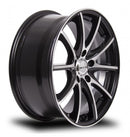 14x6 RTX Snare Black Machined 4x100 ET38 wheel/rim