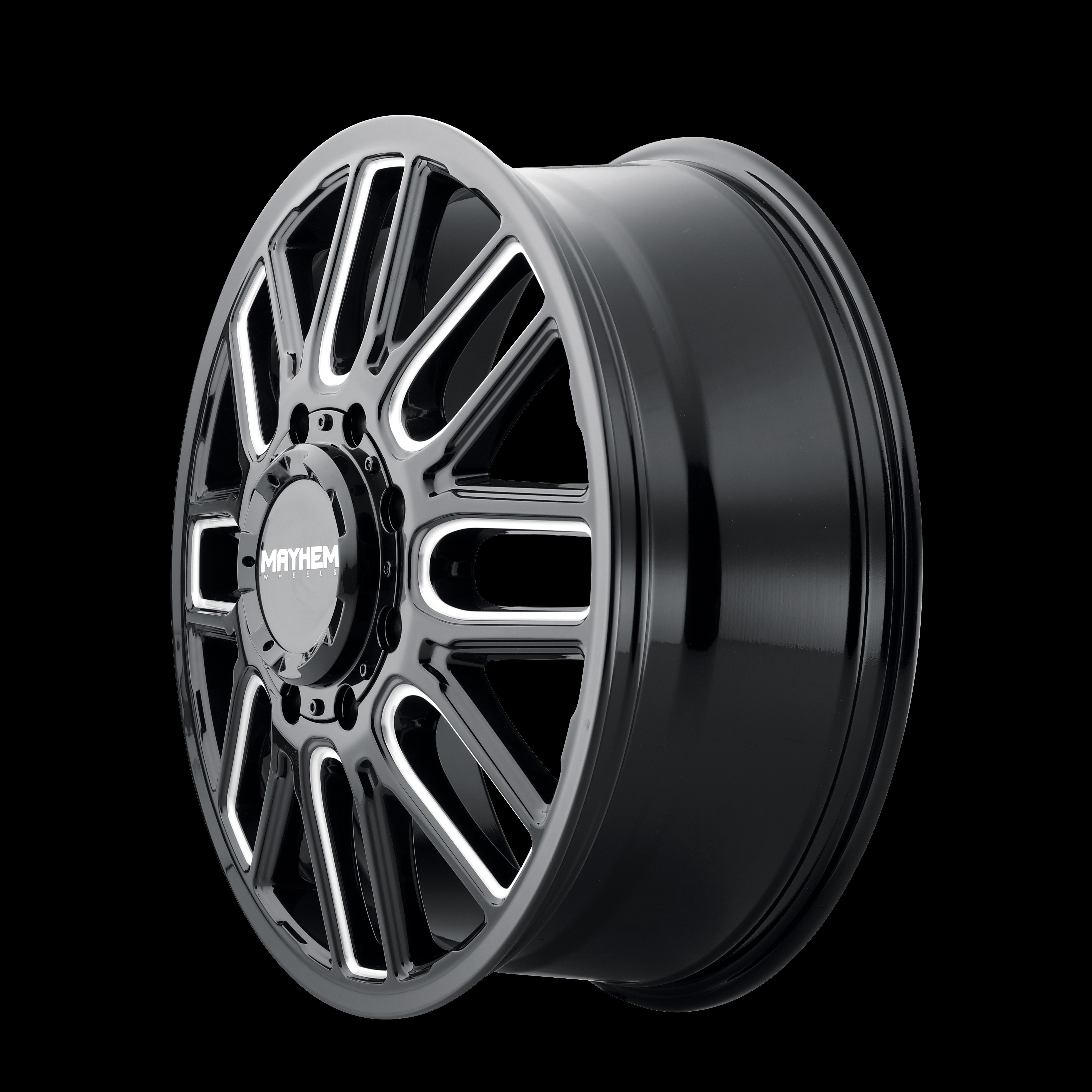 20X8.25 Mayhem Cogent Dually Black-Gloss Wheel/Rim 8x170 ET115