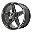 20X10.5 American Racing AR936 G-BLK-GRY 5X115 ET22 wheel/rim