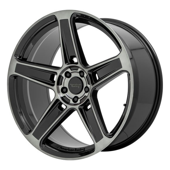 20X10.5 American Racing AR936 G-BLK-GRY 5X115 ET22 wheel/rim