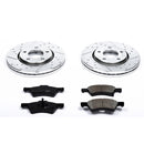 PowerStop Z23 Daily Driver Carbon-Fiber Ceramic Brake Pad and Drilled & Slotted