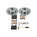 PowerStop OE Stock Replacement Low-Dust Ceramic Brake Pad and Rotor Kit