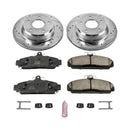 PowerStop Z23 Daily Driver Carbon-Fiber Ceramic Brake Pad and Drilled & Slotted