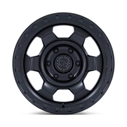 17X8.5 Black Rhino BR029 Trooper Matte Black 5X114.3 ET25 CB72.56 Wheel Rim