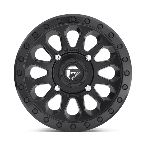 15X7 Fuel UTV D579 Vector UTV Matte Black 4X137 ET38 wheel/rim