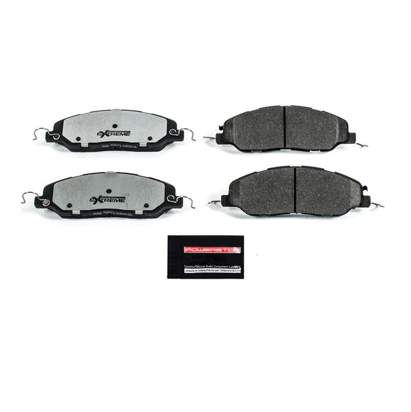 PowerStop Z26 Street Performance Carbon-Fiber Ceramic Brake Pads With Hardware