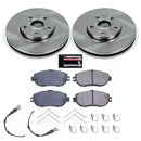 PowerStop OE Stock Replacement Low-Dust Ceramic Brake Pad and Rotor Kit