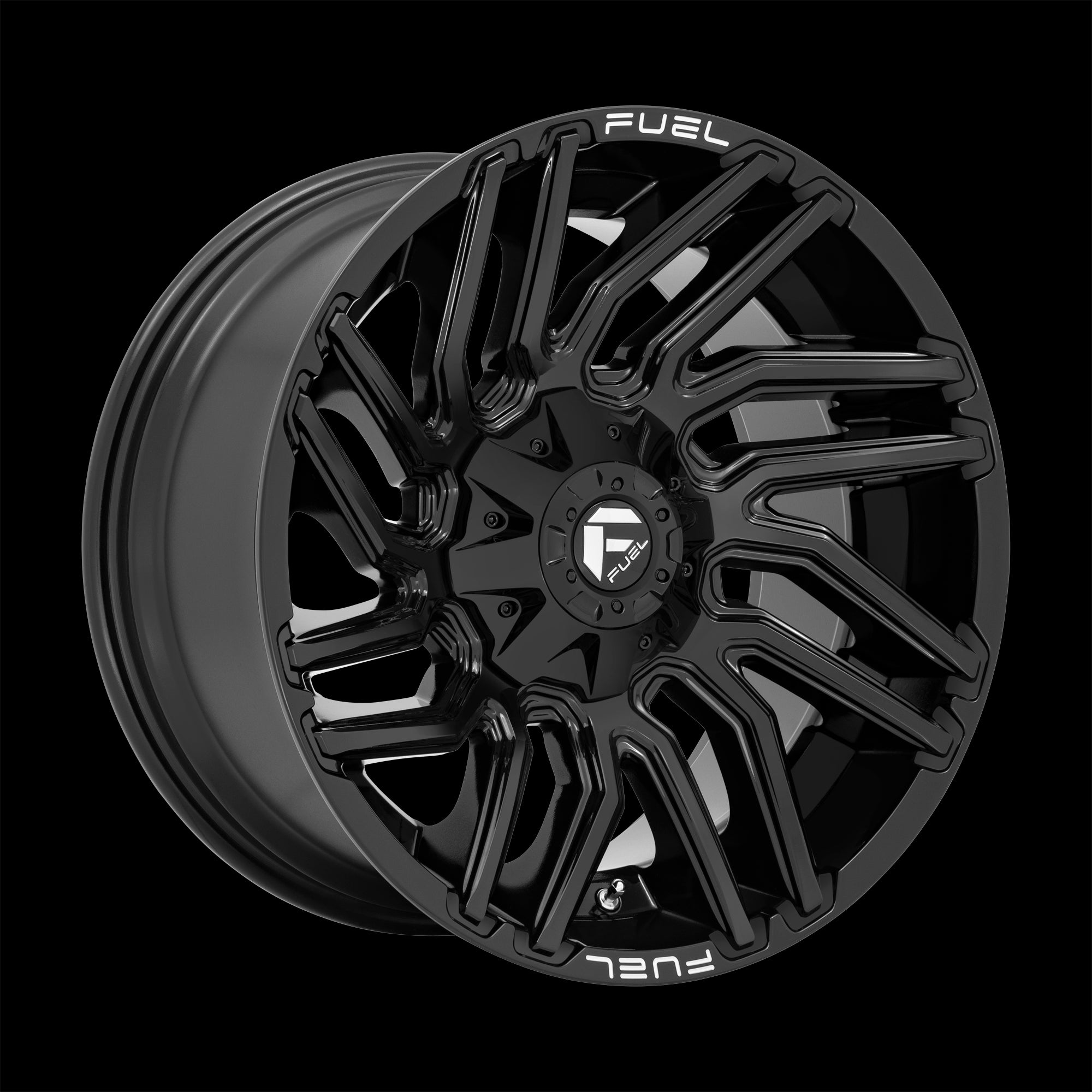 22X12 Fuel D776 Typhoon Gloss Black 5X139.7/5X150 ET-44 wheel/rim