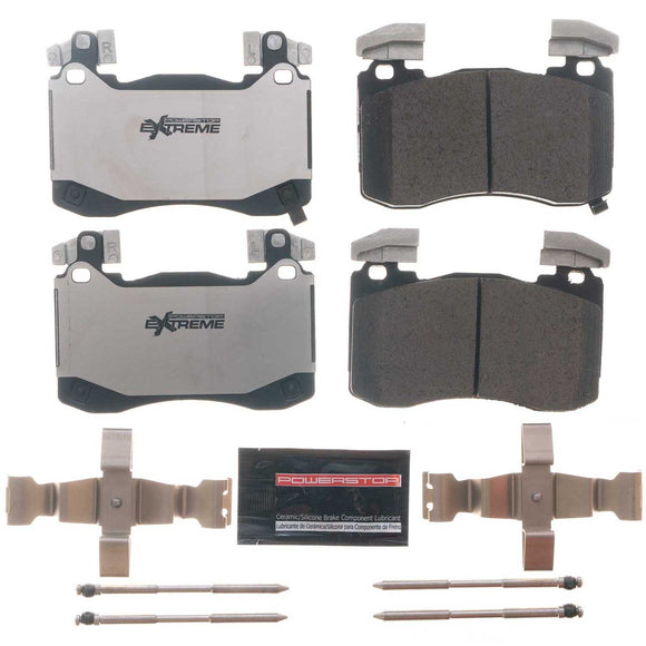 PowerStop Z26 Street Performance Carbon-Fiber Ceramic Brake Pads With Hardware