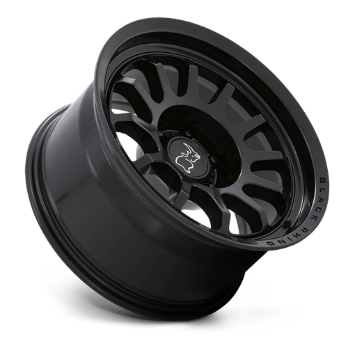 17X9 Black Rhino Rapid Matte Black 6X139.7 6X5.5 ET12 Wheel Rim