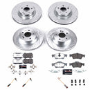 Z26 Street Performance Ceramic Brake Pad and Drilled & Slotted Rotor Kit