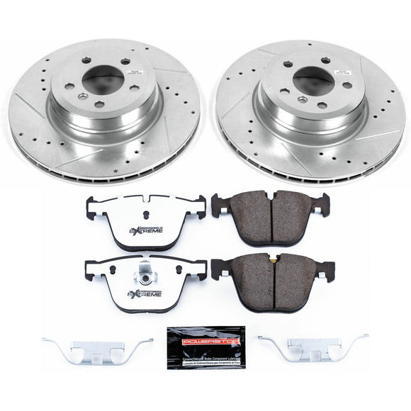 PowerStop Z26 Street Performance Ceramic Brake Pad and Drilled & Slotted Rotor K