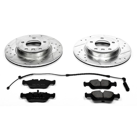 PowerStop Z23 Daily Driver Carbon-Fiber Ceramic Brake Pad and Drilled & Slotted