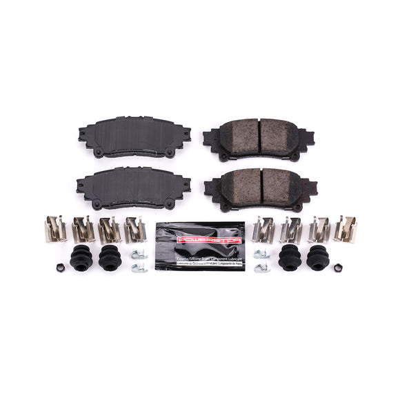 PowerStop Z23 Evolution Sport Carbon-Fiber Brake Pads With Hardware