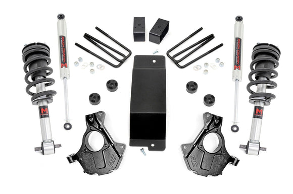 3.5 Inch Lift Kit - Cast Steel LCA - FR M1 - - Chevy/GMC 1500 (14-18)