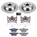 PowerStop OE Stock Replacement Low-Dust Ceramic Brake Pad, Rotor and Caliper Kit