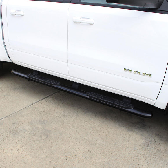 Westin PRO TRAXX 4 Oval Nerf Step Bars Powder Coated Black Steel 21-24095