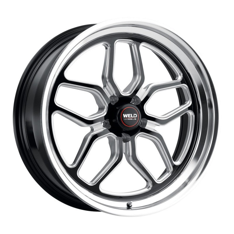 20x10.5 WELD Performance Laguna Black Milled 5x127 5x5 ET13 Wheel Rim