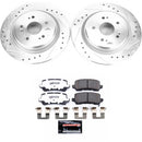 PowerStop Z26 Street Performance Ceramic Brake Pad and Drilled & Slotted Rotor K