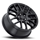 17x8 Voxx Nova Gloss Black 5x127 ET40 wheel/rim-2