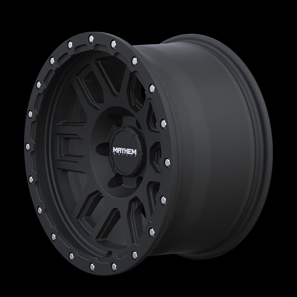 20x9 Mayhem 8304 Delta Matte Black 5x127 5x5 ET0 Wheel Rim