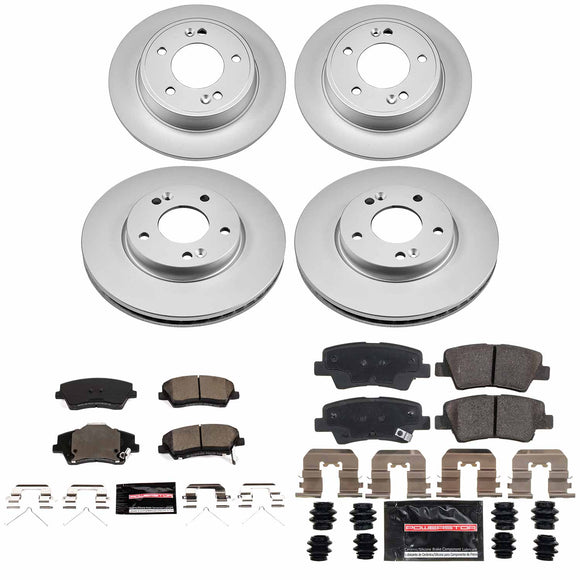 Z23 Daily Driver Premium Carbon-Fiber Ceramic Brake Pad and Fully Coated Rotor K