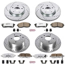 PowerStop Z26 Street Performance Ceramic Brake Pad and Drilled & Slotted Rotor K