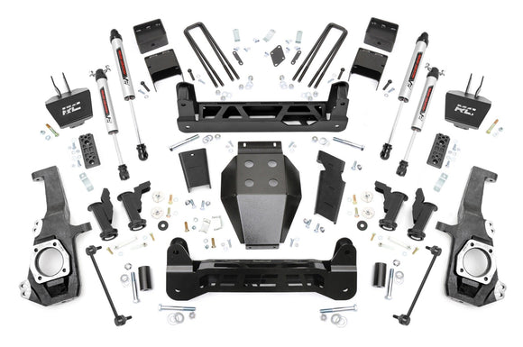 Rough Country 5" Suspension Lift Kit For GMC 2500 3500HD 20-25