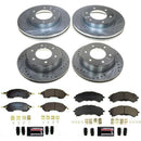 PowerStop Z23 Daily Driver Carbon-Fiber Ceramic Brake Pad and Drilled & Slotted