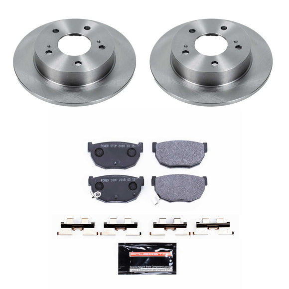 PowerStop Track Day Spec High-Performance Brake Pad and Rotor Kit