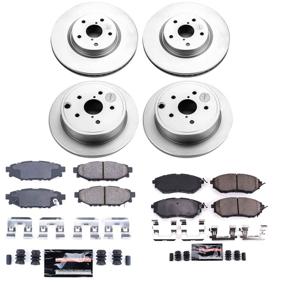 Z23 Daily Driver Premium Carbon-Fiber Ceramic Brake Pad and Fully Coated Rotor K